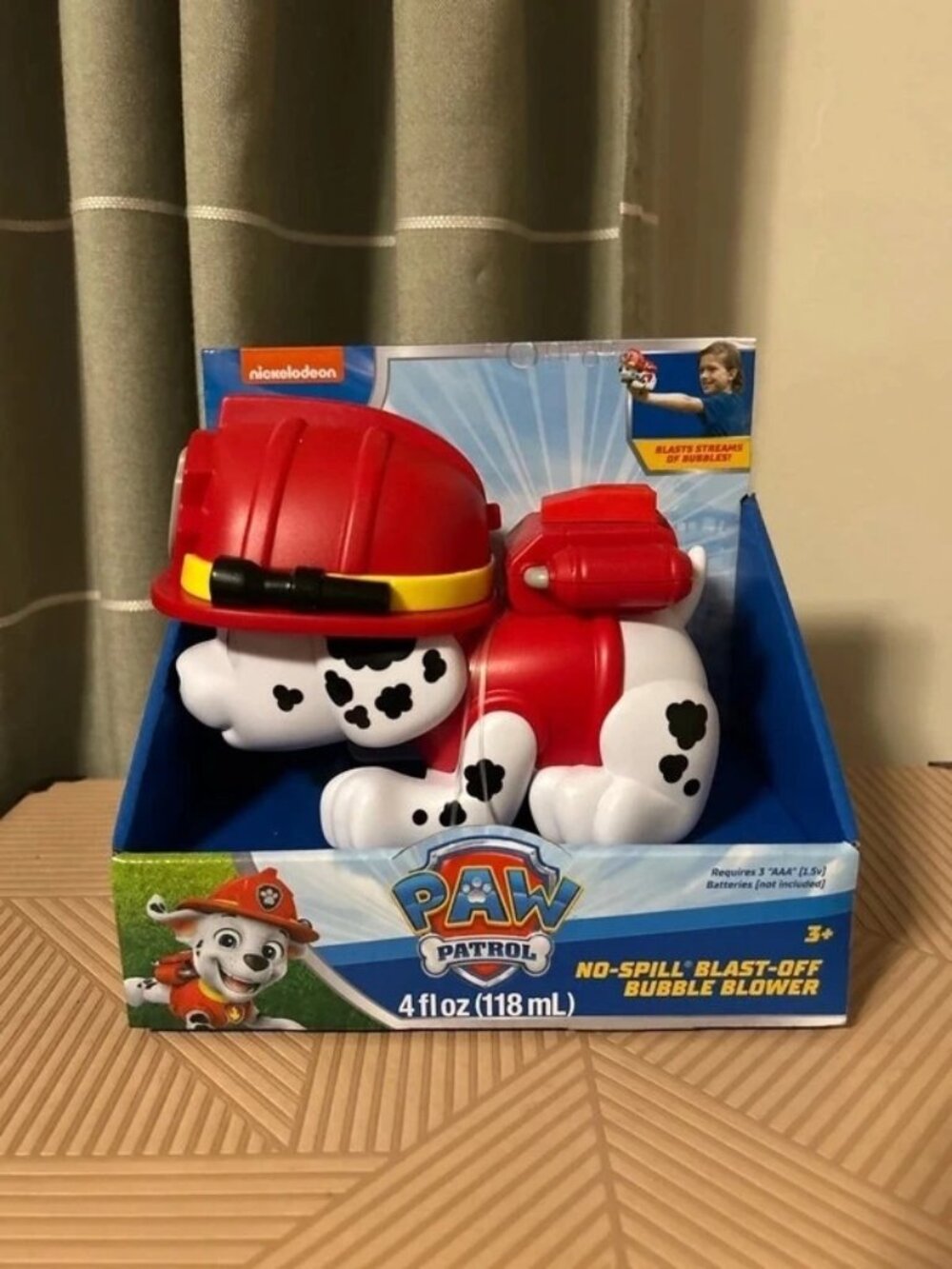 Paw Patrol Blast Off Bubble Blower